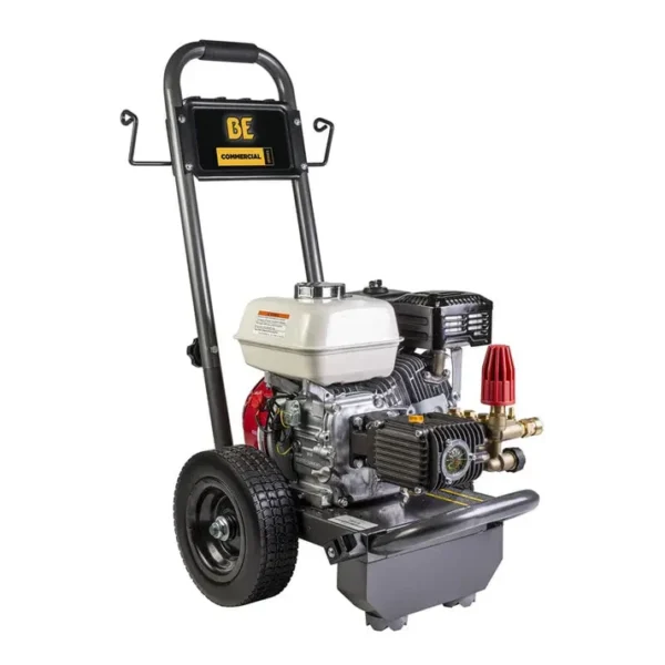 BE Power Equipment B3165HC 3100 PSI 3.1 GPM Gas Pressure Washer with Honda GX200 Engine and Comet Triplex Pump
